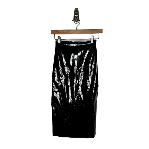 Commando | NWT Midi Skirt in Black Patent Small - Picture 9 of 9